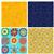 Sunshine and Showers Navy Liberty & Kaffe FQ's (4pcs)