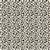 Poppie Cotton Hopscotch & Freckles Daisies Black Fabric 0.5m