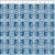 Jason Yenter Natures Winter Collection Festive Patten Blue Fabric 0.5m