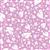 Sanntangle Tangly Leaves Dusky Pink Fabric 0.5m
