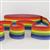 Webbing Multi-Coloured Rainbow 40mm (1m) 
