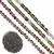 Mystic Aura Quartz Bundle Green and Red, Silver Seed Bead Project With Instructions By Claire Macdonald