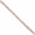 Dyed Pink Freshwater Cultured Potato Pearls Approx 3-4mm, 38cm Strand 