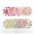Alice Caroline 90 x Flower Shape Liberty Charms - Pinks