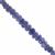 30cts Tanzanite Smooth Rondelles Approx 3x1mm to 5x3mm 15cm Strand