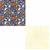 Tiger Toy All Over Jungle Blue FQ Pack (2pcs)