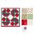 Suzie Duncan's Red & Cream Poinsettia Christmas Wall Hanging Kit: Instructions, Fabric (1m) & FQ's (5pcs)
