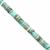 42cts Turquoise Smooth Heishi Approx 5.5x1.5 to 6x2mm, 15cm Strand
