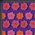 Kaffe Fassett Collective Cactus Flower Purple Fabric 0.5m