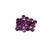 Preciosa Ornela Alabaster Pearl Pastel Bordeaux Ripple Beads Approx. 12mm (25pcs)