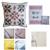 Jenny Jackson's Pastel Victorian Tile #2 Needle Turn Applique Cushion Kit: Pattern, Templates, F8th Pack (4pcs) & Fabric (1m)