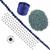 Lapis Lazuli Cabochon 925 Sterling Silver Macrame Project With Downloadable Instructions By Rachel Smith