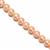 Apricot Freshwater Cultured Pearls Approx 7-8mm, 38cm Strand