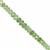 12cts Tsavorite Garnet Faceted Rondelles Approx 2.50X2.40 to 4x2.25mm, 10cm Strand 