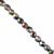 Fire Polish Magic Violet Green Beads, 6mm (25pcs)