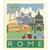 Cityscapes - Rome Cross Stitch Kit (21.5 x 25.5cm)