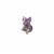 60cts Amethyst Fancy Carved Dog Approx 20x30mm Loose Gemstone Display (1pcs) 