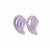 40cts Amethyst Magatama Pendant Approx 25x14mm (2pc pack)