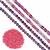 Mystic Aura Quartz Bundle Lilac and Pinks, Pink Seed Bead Project With Downloadable Instructions By Claire Macdonald
