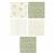 Christmas Cream Fat Quarter Pack of 5	