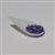 StormDuo Alabaster Metallic Violet, 3x7mm (100pcs)