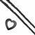 Magnetic Hematite Heart Halo Pendant Project With Downloadable Instructions By Mark Smith