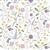 Lewis & Irene Presents Cassandra Connolly Floral Song Collection Bloom White Fabric 0.5m