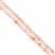 Sakura Special Closeout! 80cts Sakura Agate Plain and Faceted 6mm Rounds, 38cm Strand each