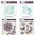 Creative Expressions Paper Cuts Die and Stencil Bundle - Tiger Blooms