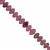 45cts Rhodolite Garnet Graduated Flat Marquise Approx 6x3 to 8x5.5mm, 31cm Strand.