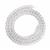 40cts Clear Quatz Plain Rounds Approx 4mm, 38cm Strand
