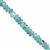 38cts Apatite Plain Rondelles Approx 3x2 to 5x2mm, 20cm Strand