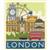 Cityscapes - London Cross Stitch Kit (21.5 x 25.5cm)