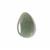 30cts Oli Green Jadeite Puffy Pear, Approx 20x30mm, 1pcs