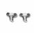 925 Sterling Silver Elephant Spacer Beads Approx 5 x 8mm 2pcs with oxidized