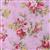Floral Story Rose Bunches On Pink Fabric 0.5m - Sewing Street exclusive