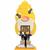 MDF Bee Hive Hat Tall Standing Gnome