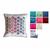 Jenny Jackson Brights EPP The Floating Hexie Cushion Kit: Pattern with Pieces, F8th Pack (7pcs) & Fabric (0.5m)