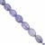 62cts Tanzanite Smooth Oval Approx 5.5x4.5 to 9.5x6.5mm, 34cm Strand
