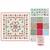 Amanda Little's Winter Blue Botanicals Quilt Kit: Instructions, FQ's (8pcs), Fabric Panel & Fabric (2.5m)