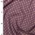 Rose and Hubble Cotton Poplin Polka Dots On Plum Fabric 0.5m