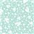 Sanntangle Tangly Leaves Mint Fabric 0.5m
