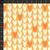 Squeeze Hearts on Orange Fabric 0.5m