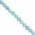 55cts Aquamarine Smooth Round Approx 6mm, 20cm Strand