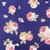 Floral Story Tossed Roses On Navy Fabric 0.5m - Sewing Street exclusive