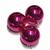 Pink Christmas Baubles, Approx 8cm (3pk) 
