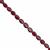 45cts Rhodolite Garnet Center Drill Graduated Faceted Oval Approx 6x4 to 7x5mm, 31cm Strand