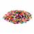Multicoloured Plastic Rice Beads Approx 6x12mm,1000pc