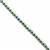 45cts Green Haematite Fancy Beads Approx 3.5mm, 38cm Strand