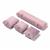 Dusky Pink Velvet Necklace, Ring, Earring and Pendant Display Boxes (4pcs)